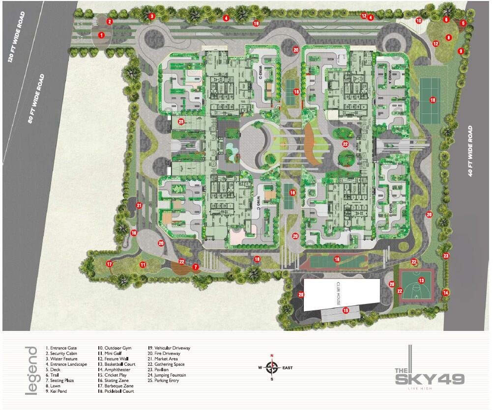 TheSky49 Tellapur | Premium 3 & 4 BHK Apartments Hyderabad